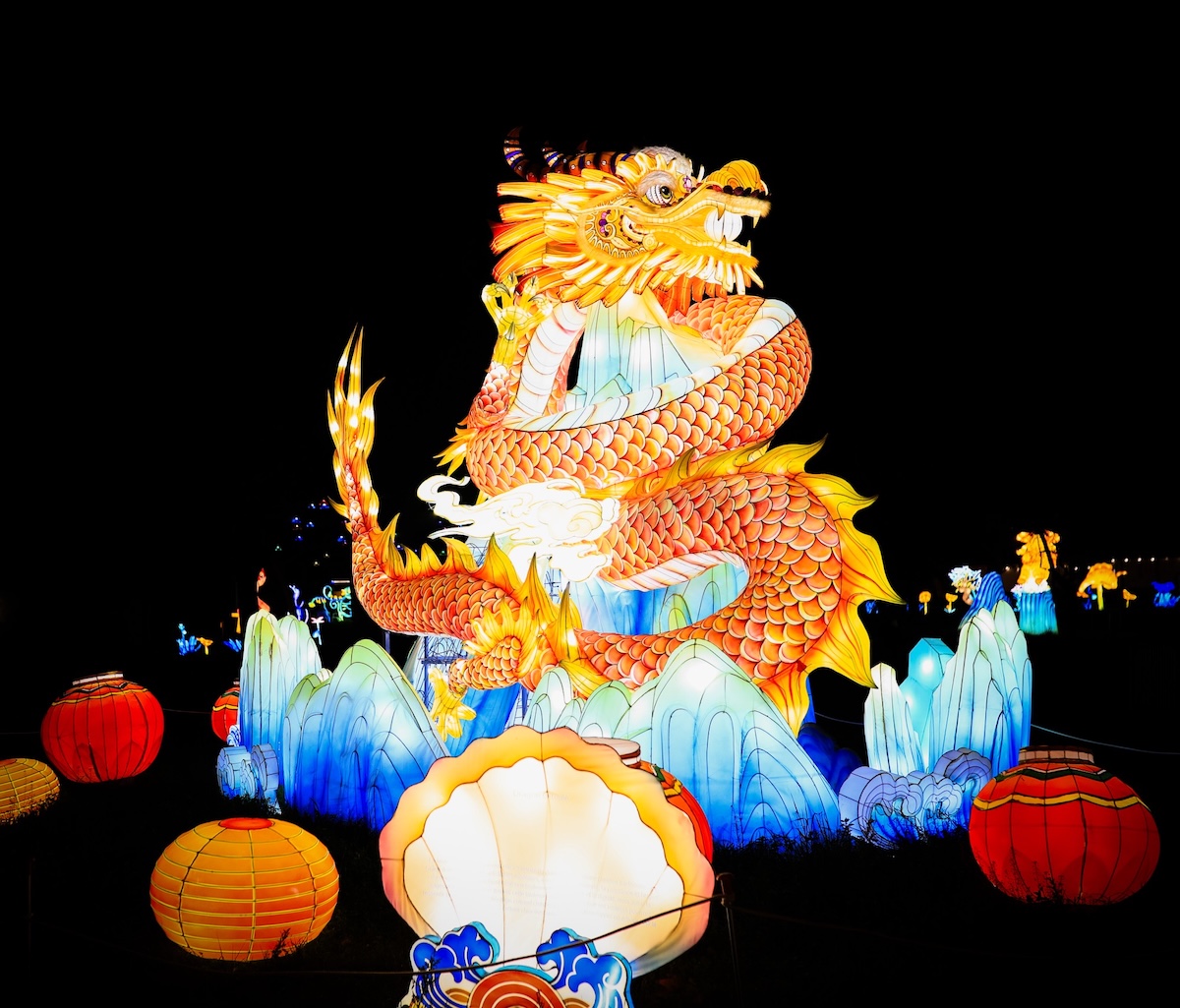 Barcares l'éveil des lanternes chinoises