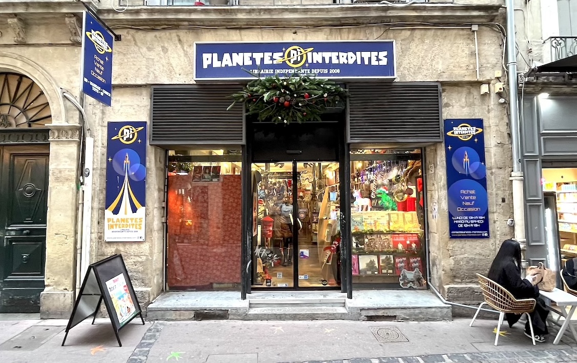 Librairie PLanÚtes interdites Montpellier comics bande dessinée